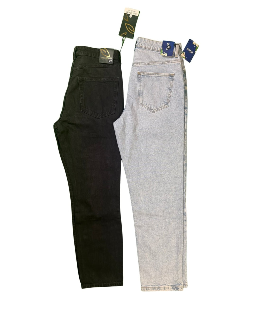 Pantalon Jeans Straight pour femme - Perluna Store