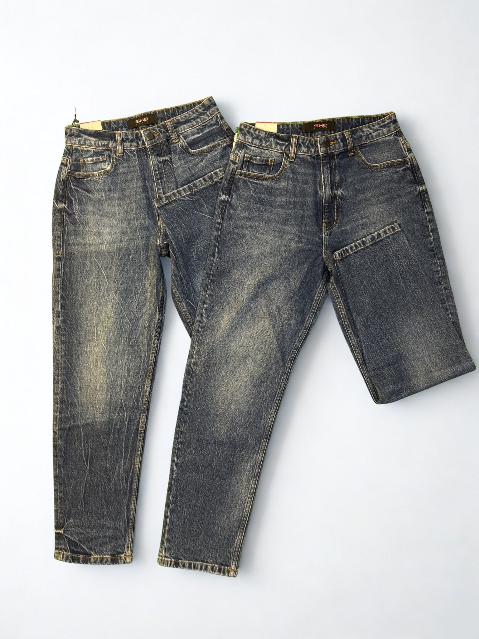 Pantalon Jeans Straight pour femme - Perluna Store