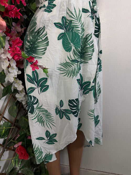 Robe à fine bretelles pente asymétrique- - Perluna Store