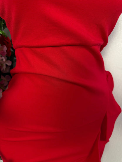 Robe bustier à fente volant  - Perluna Store - kinshasa