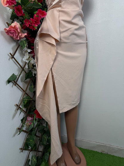 Robe bustier élégante avec fente - Perluna Store - kinshasa