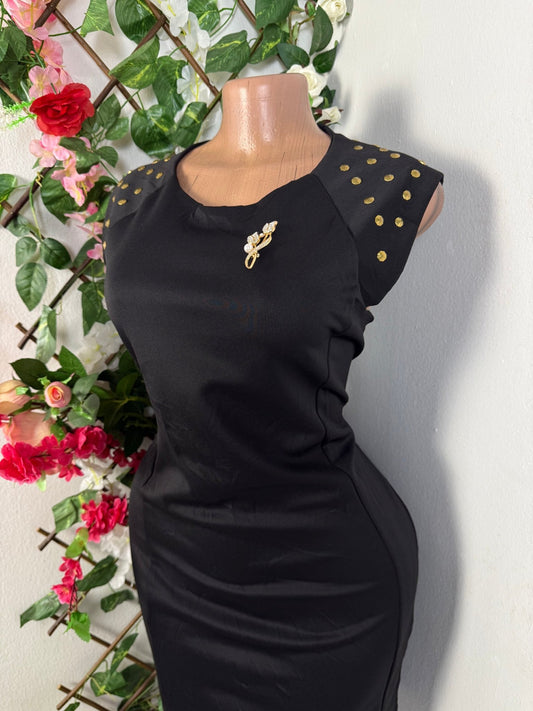Robe cintré dos nue - Perluna Store - kinshasa