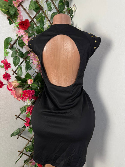 Robe cintré dos nue - Perluna Store - kinshasa