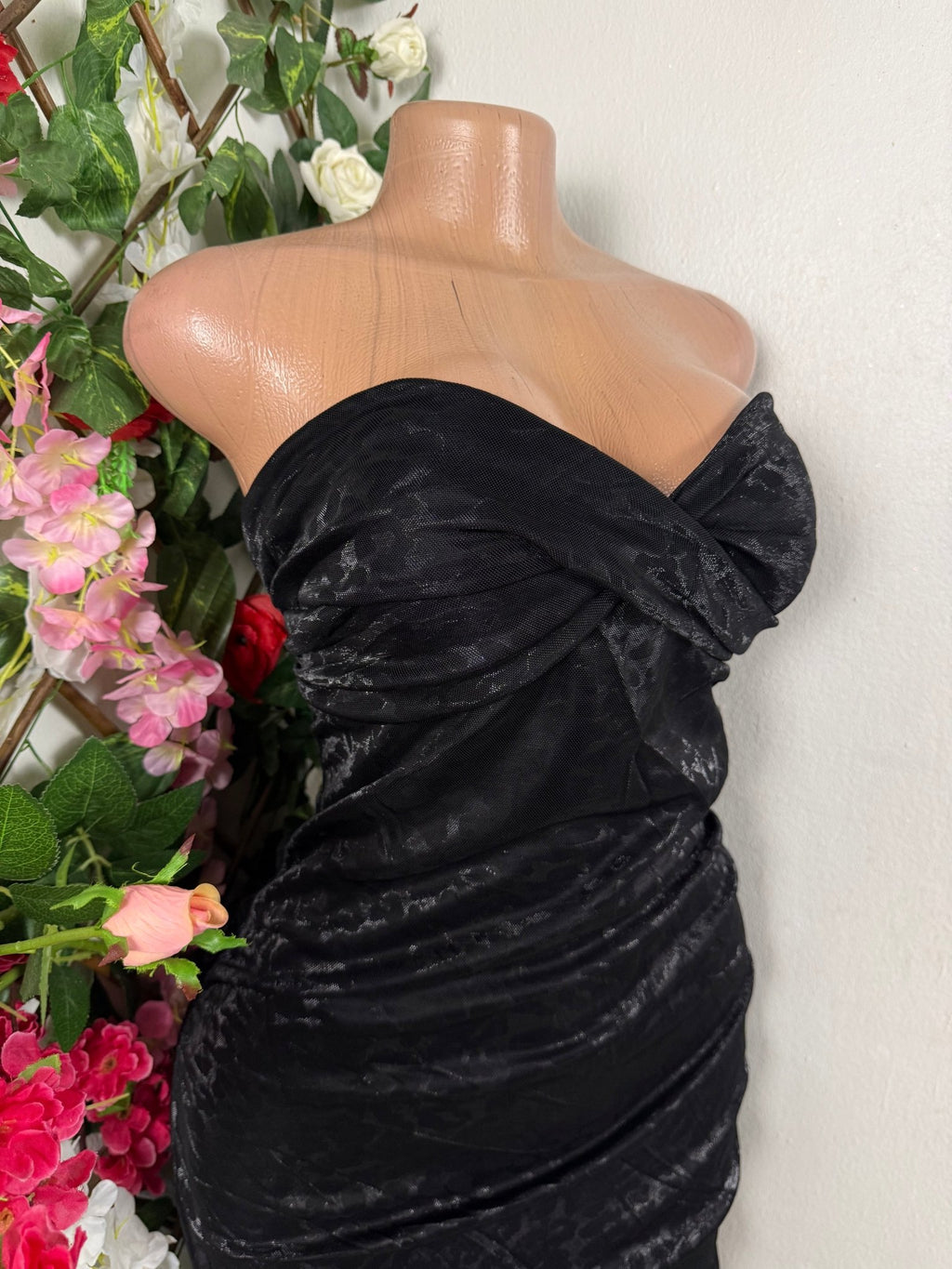 Robe coulante slim sans manches bustier - Perluna Store