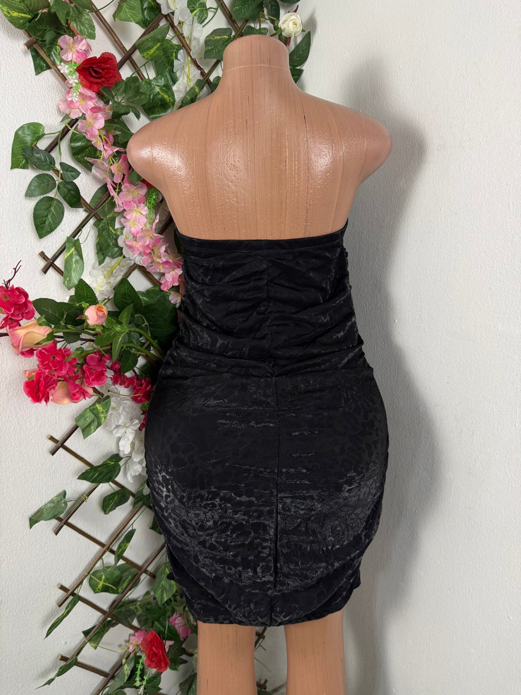 Robe coulante slim sans manches bustier - Perluna Store