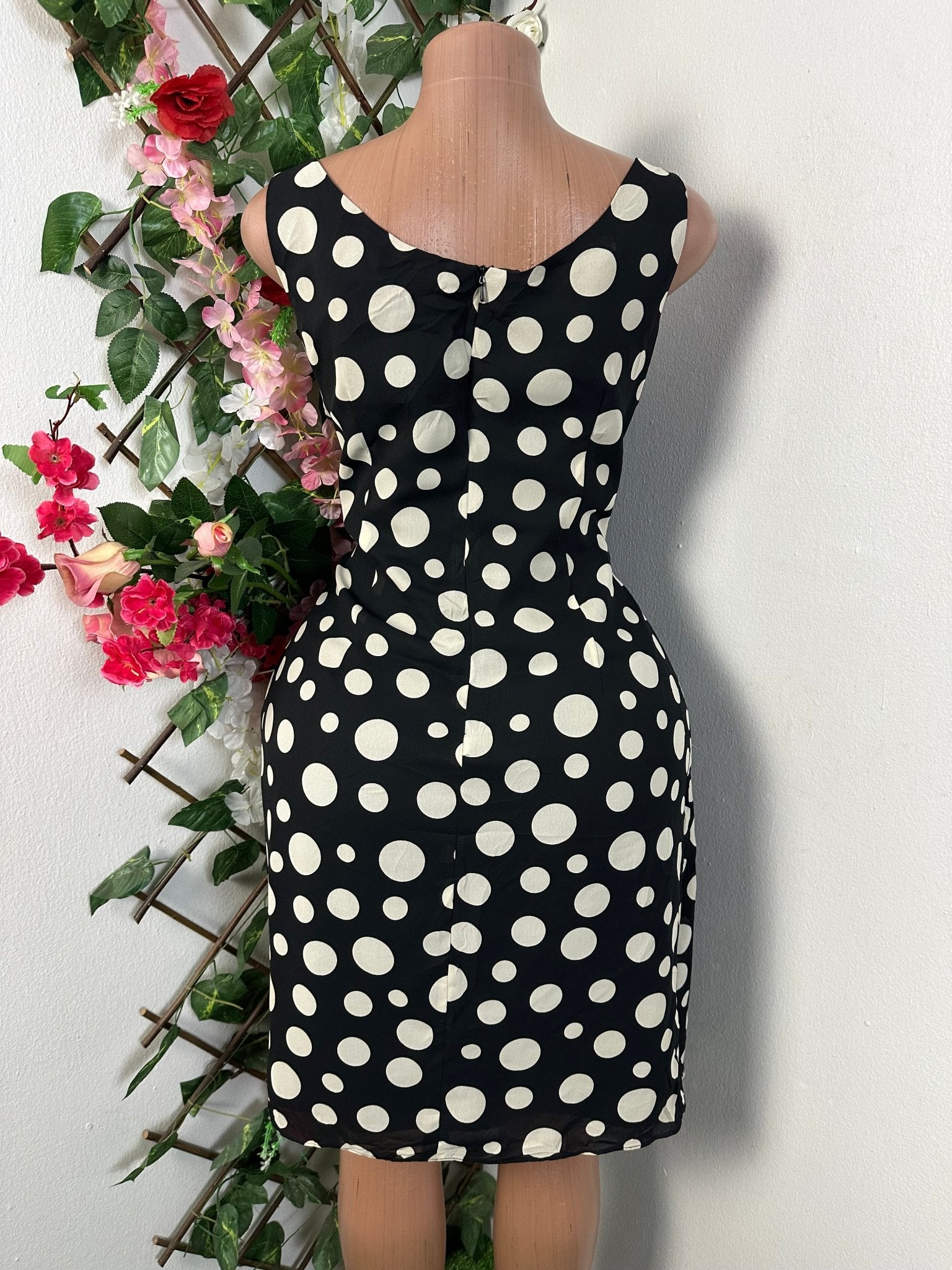 Robe courte drapé à bretelle- - Perluna Store