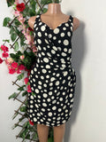 Robe courte drapé à bretelle- - Perluna Store