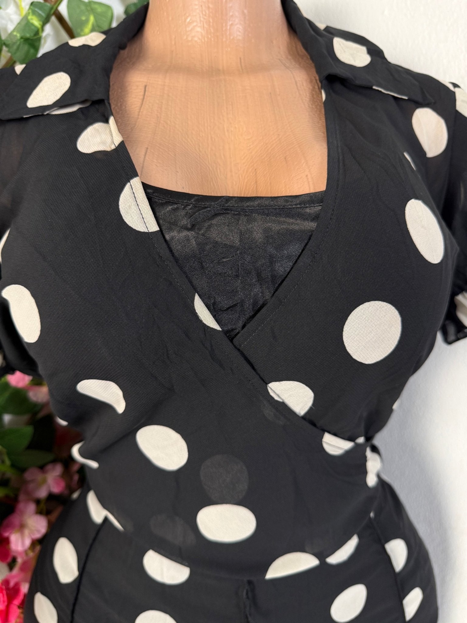 Robe croisé doublure et colle chemise - Perluna Store - kinshasa