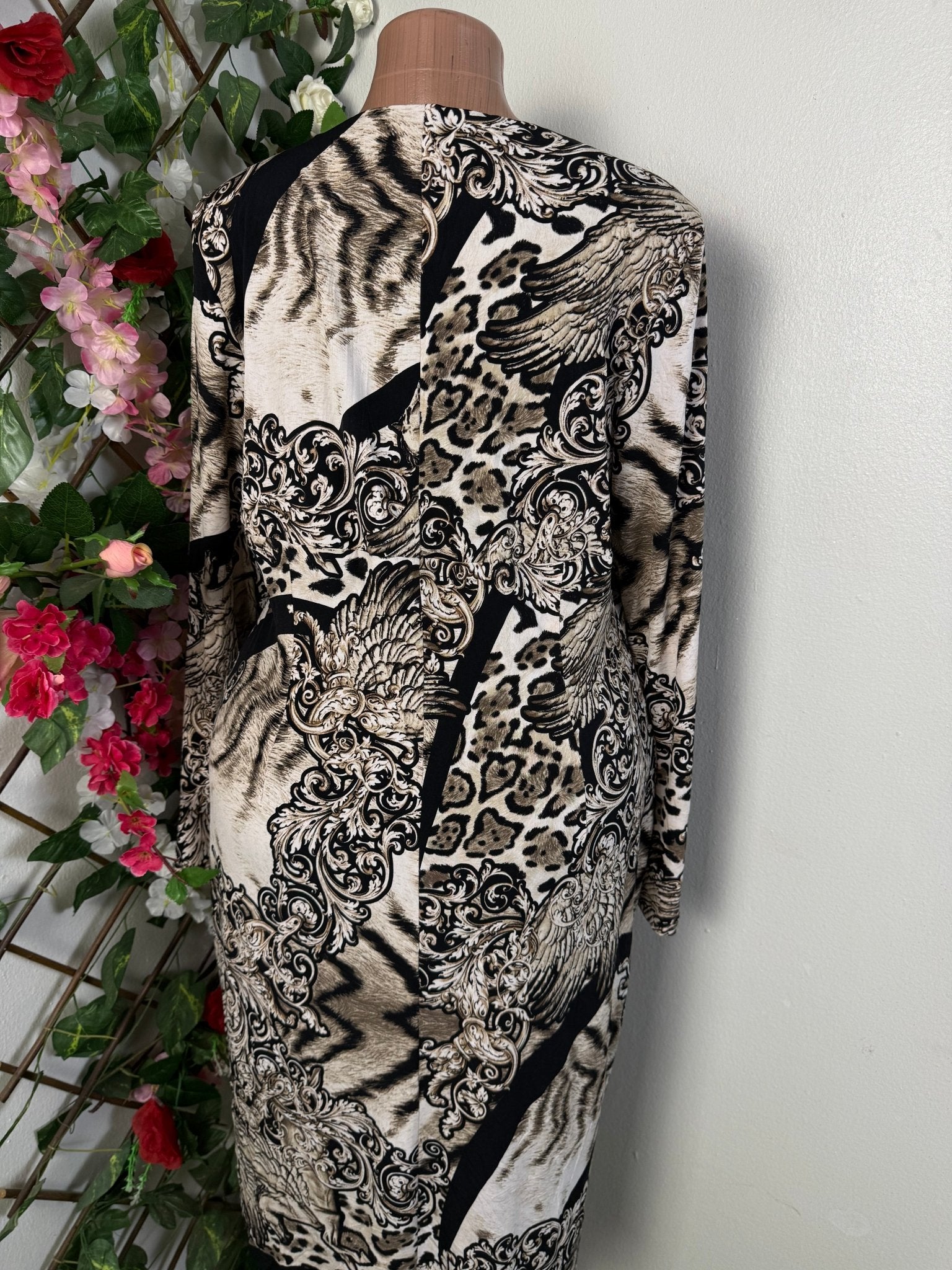 Robe croisé manche longue - Perluna Store - kinshasa