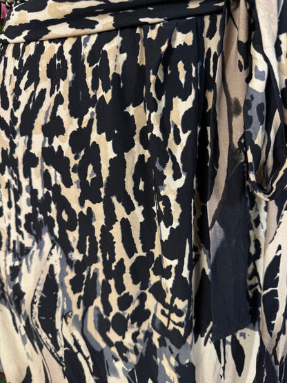 Robe croisée manche longue  - Perluna Store - kinshasa