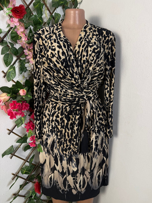Robe croisée manche longue  - Perluna Store - kinshasa