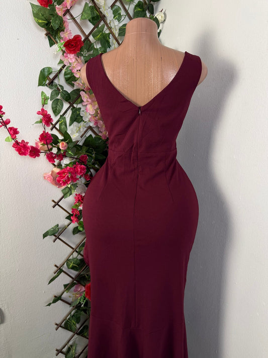 robe de fête a fente asymétrique - Perluna Store - kinshasa