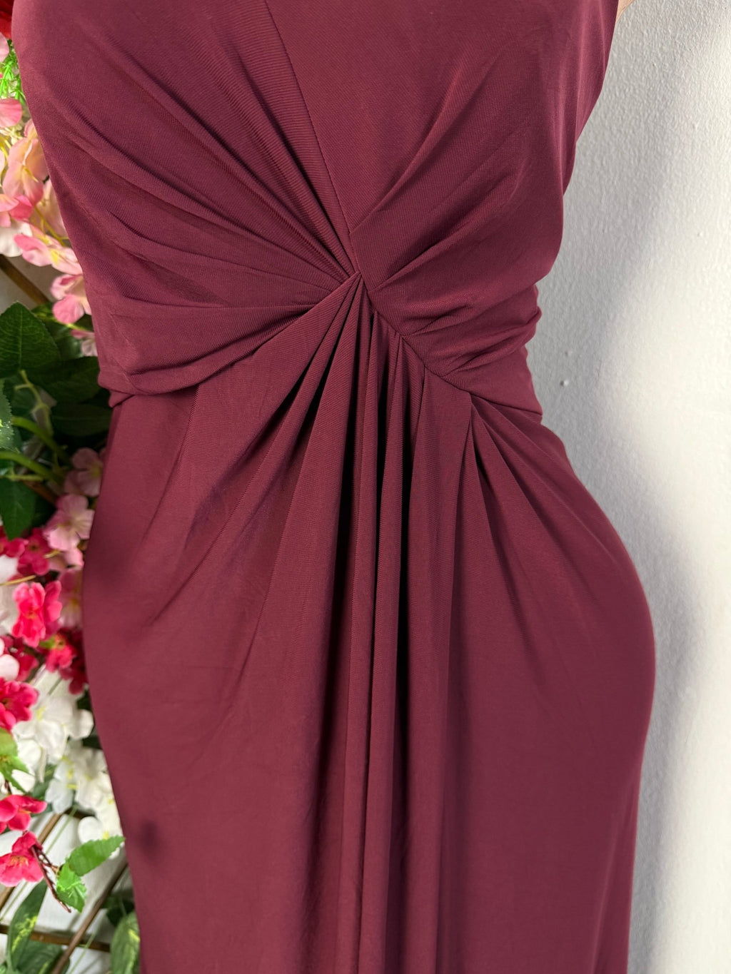 Robe de fête à fine bretelle à fente - Perluna Store - kinshasa