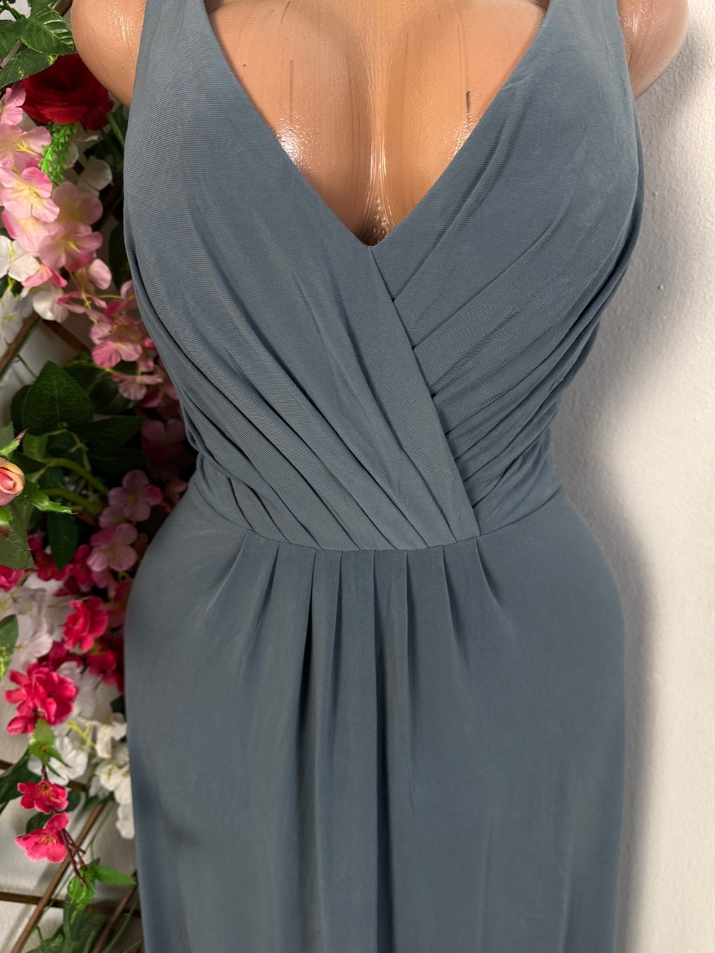 Robe de fête longue sans manche - Perluna Store - kinshasa