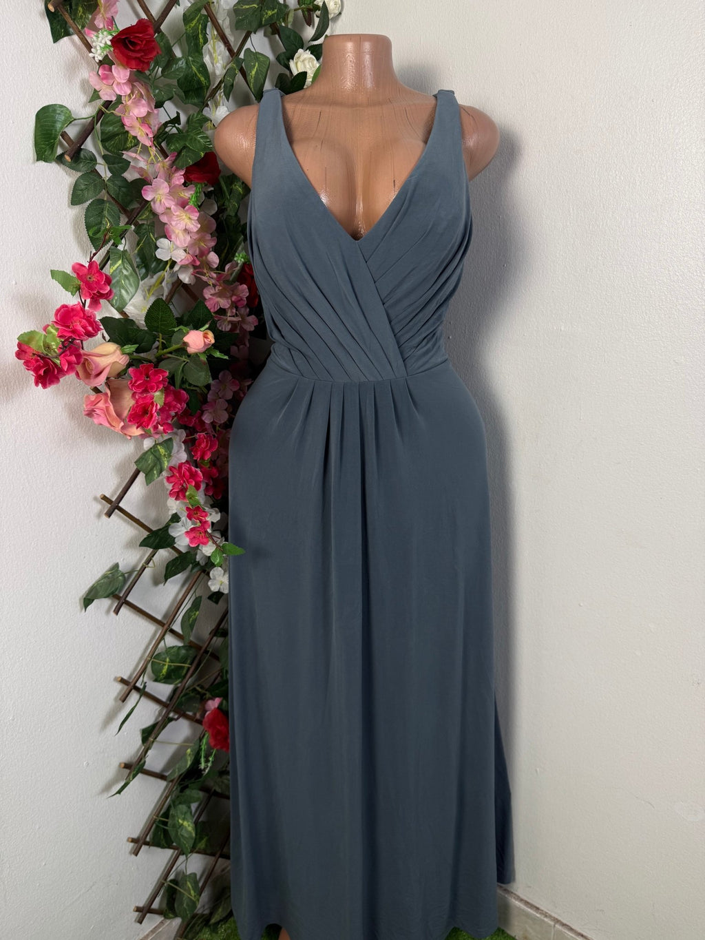 Robe de fête longue sans manche - Perluna Store - kinshasa