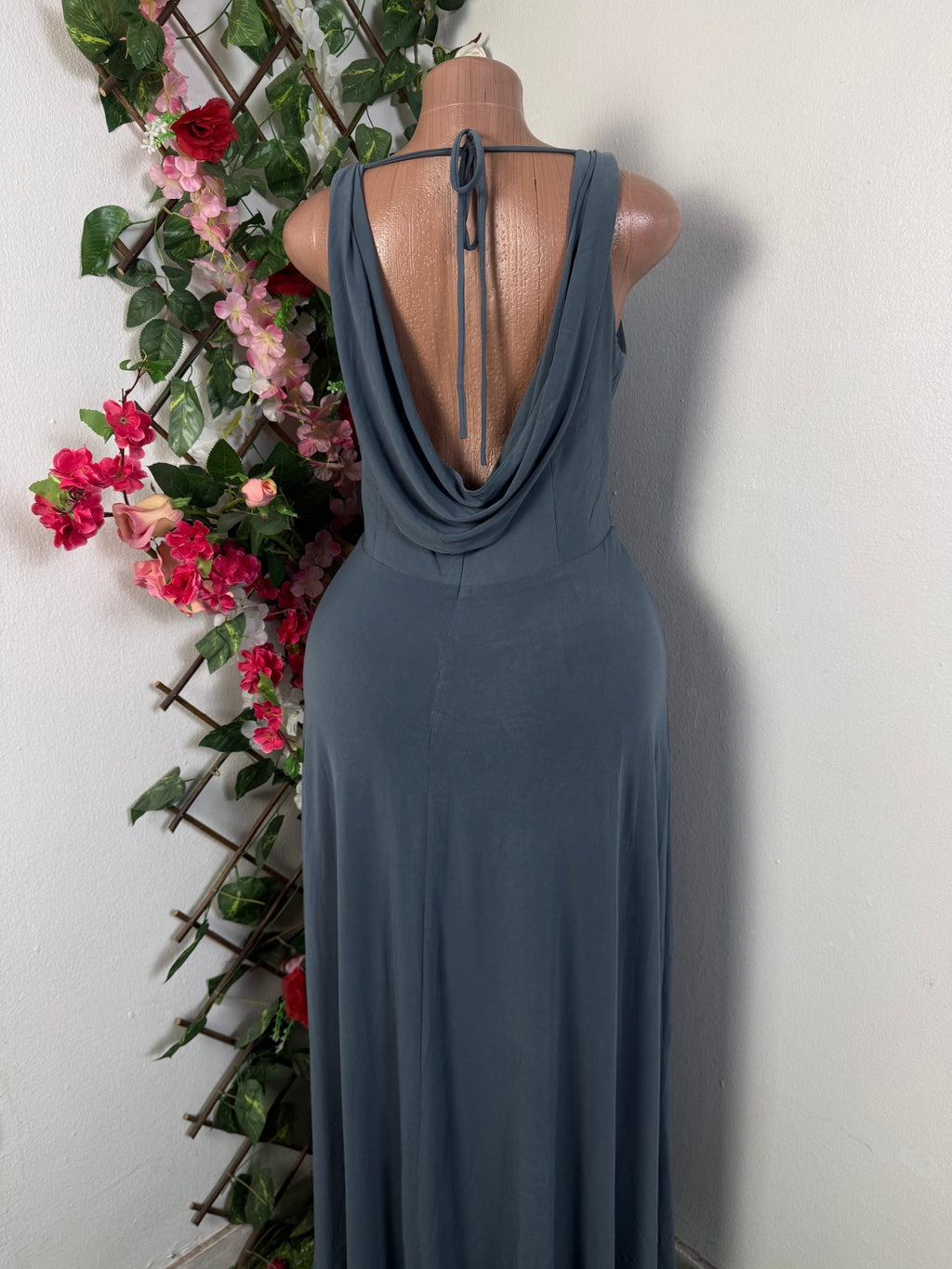 Robe de fête longue sans manche - Perluna Store - kinshasa