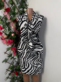 Robe décontracté à noeud- - Perluna Store