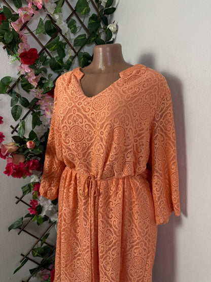 Robe décontractée en dentelle  - Perluna Store - kinshasa