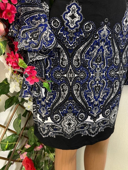Robe décontractée manche volant  - Perluna Store - kinshasa