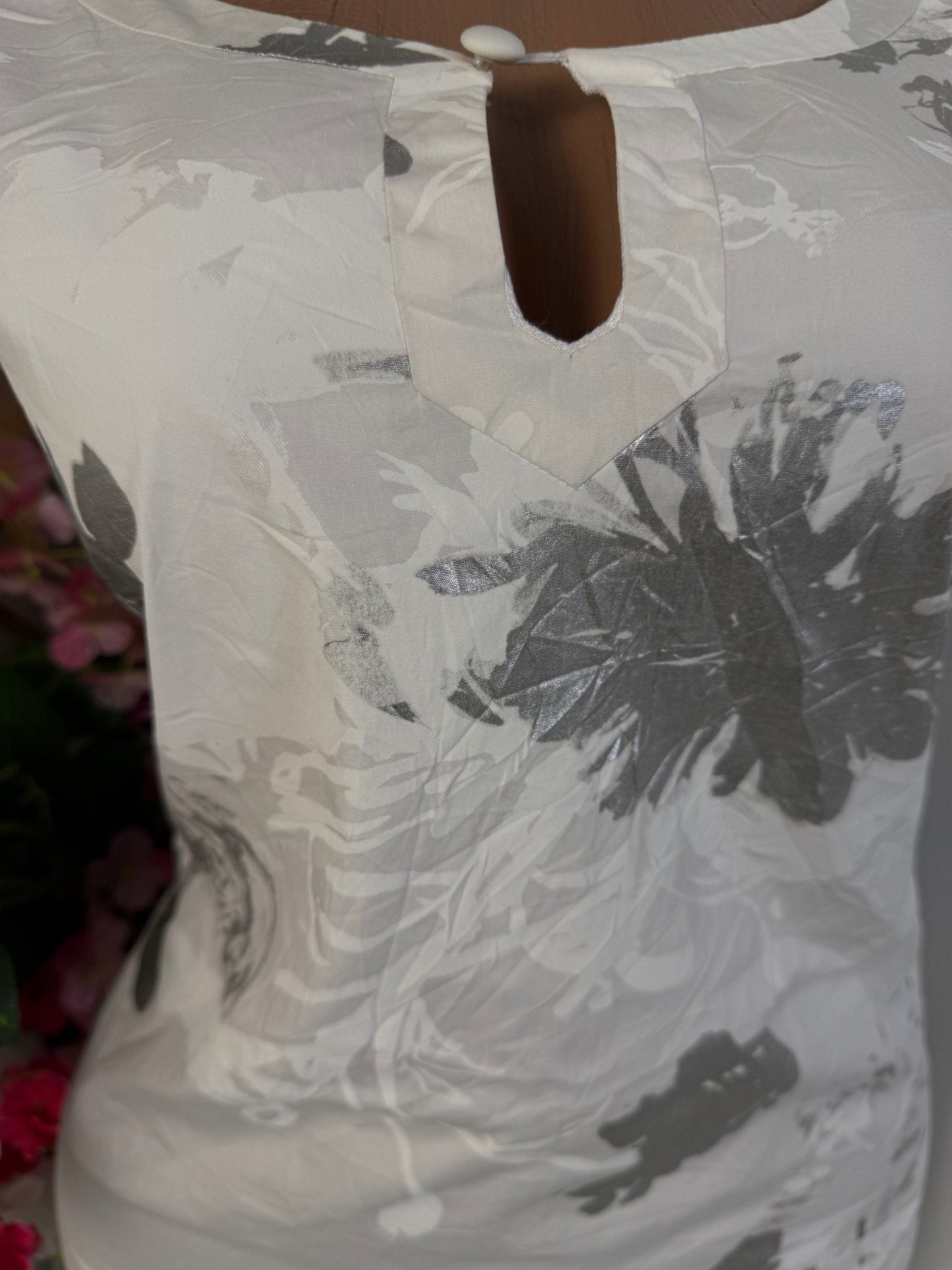 Robe droite à colle rond - Perluna Store - kinshasa