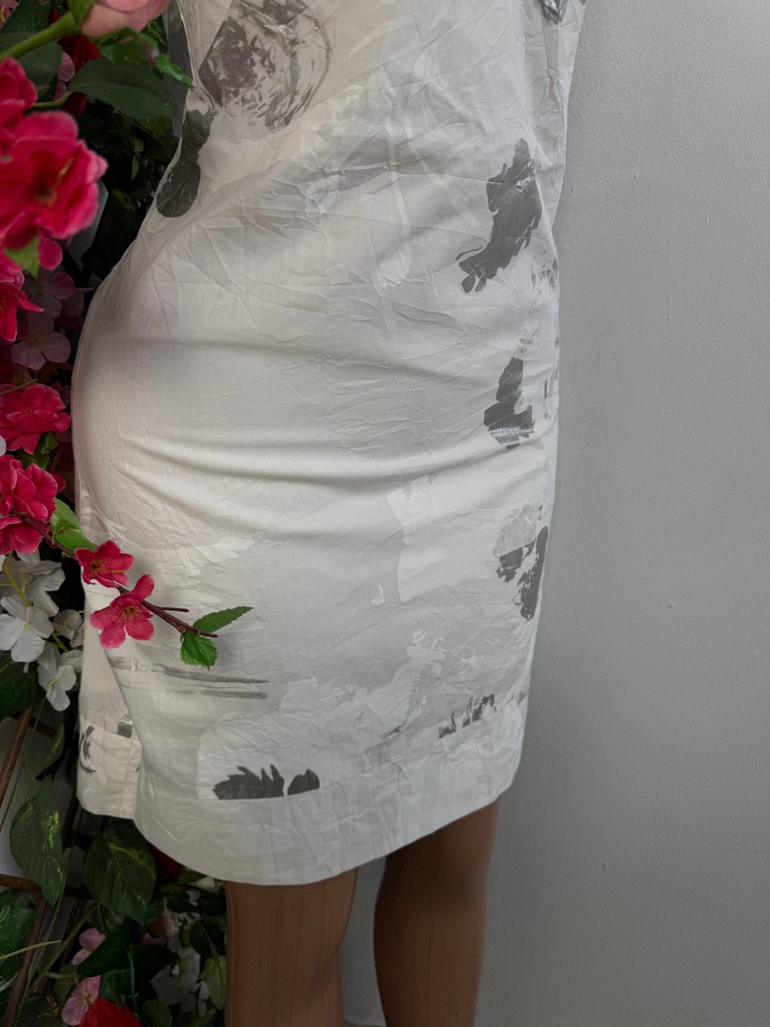 Robe droite à colle rond - Perluna Store - kinshasa