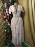 Robe droite élegante longue manches courtes - Perluna Store