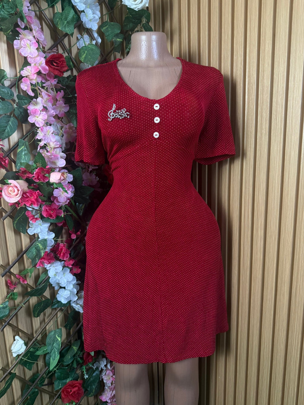 Robe droite élegante longue manches courtes - Perluna Store