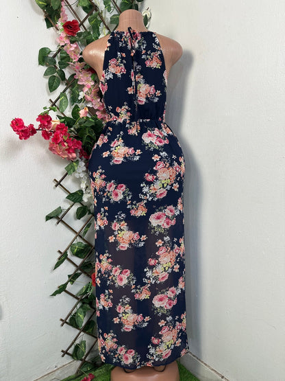 Robe droite longue à fine bretelle - Perluna Store - kinshasa