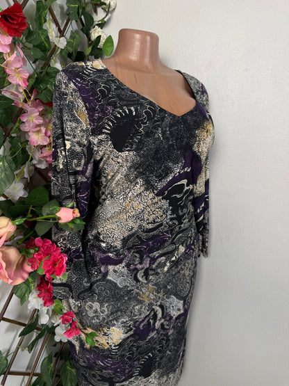 Robe droite longue manche - Perluna Store - kinshasa