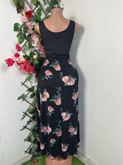 Robe droite longue sans manches - Perluna Store - kinshasa