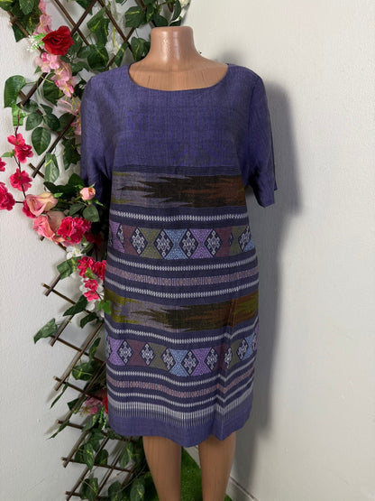 Robe droite manche courte  - Perluna Store - kinshasa