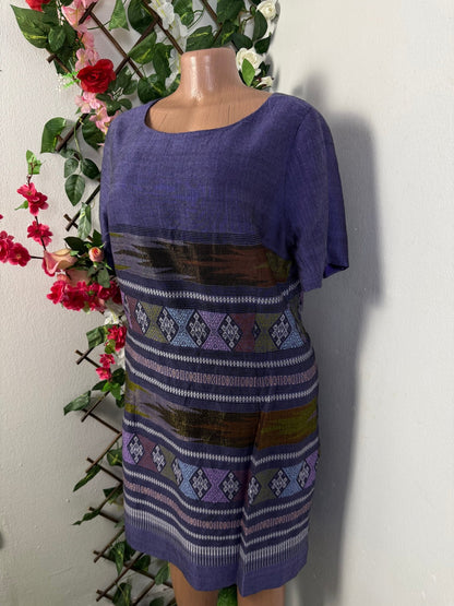 Robe droite manche courte  - Perluna Store - kinshasa