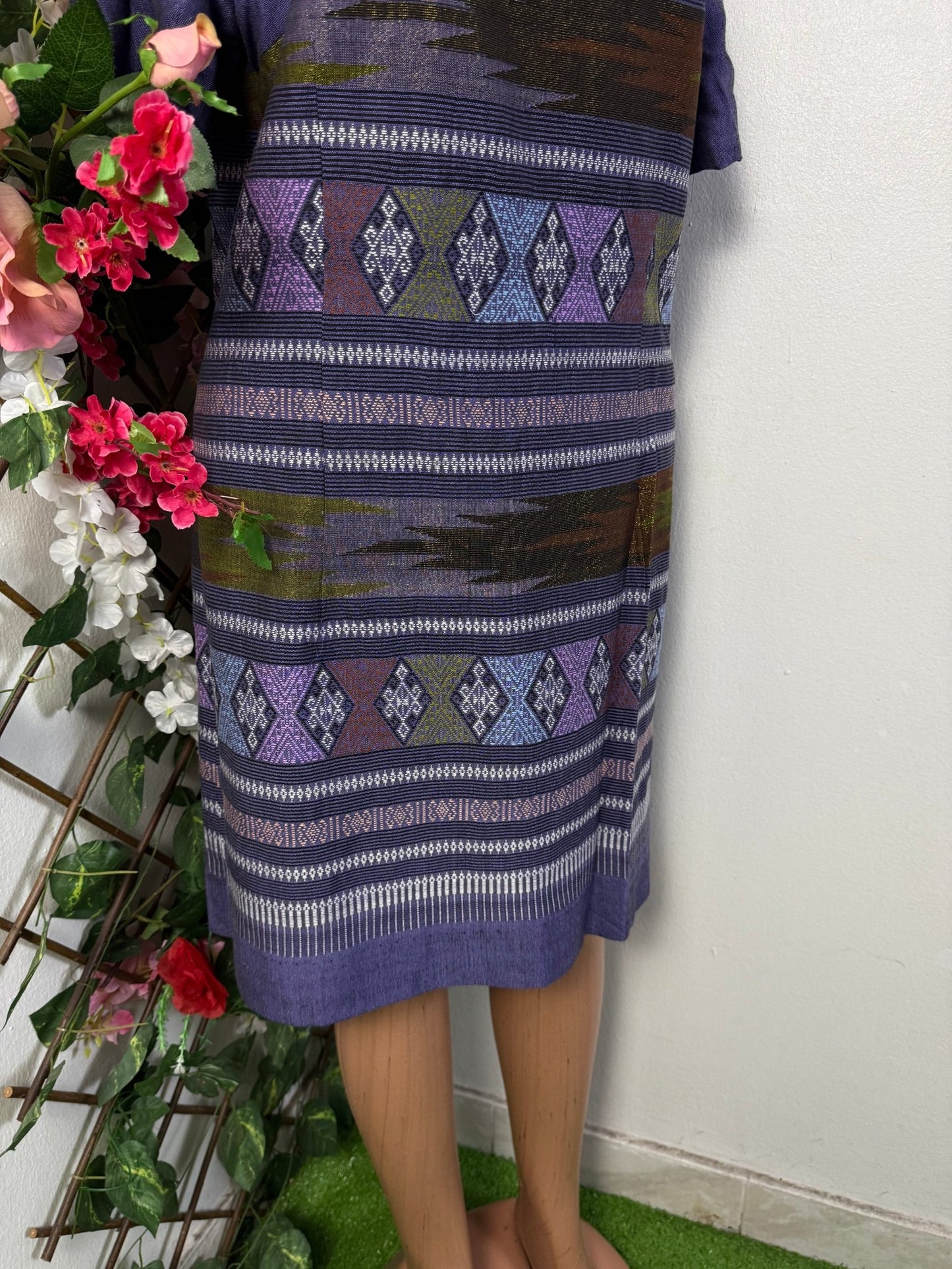 Robe droite manche courte  - Perluna Store - kinshasa