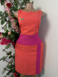 Robe droite sans manches décollectée - Perluna Store