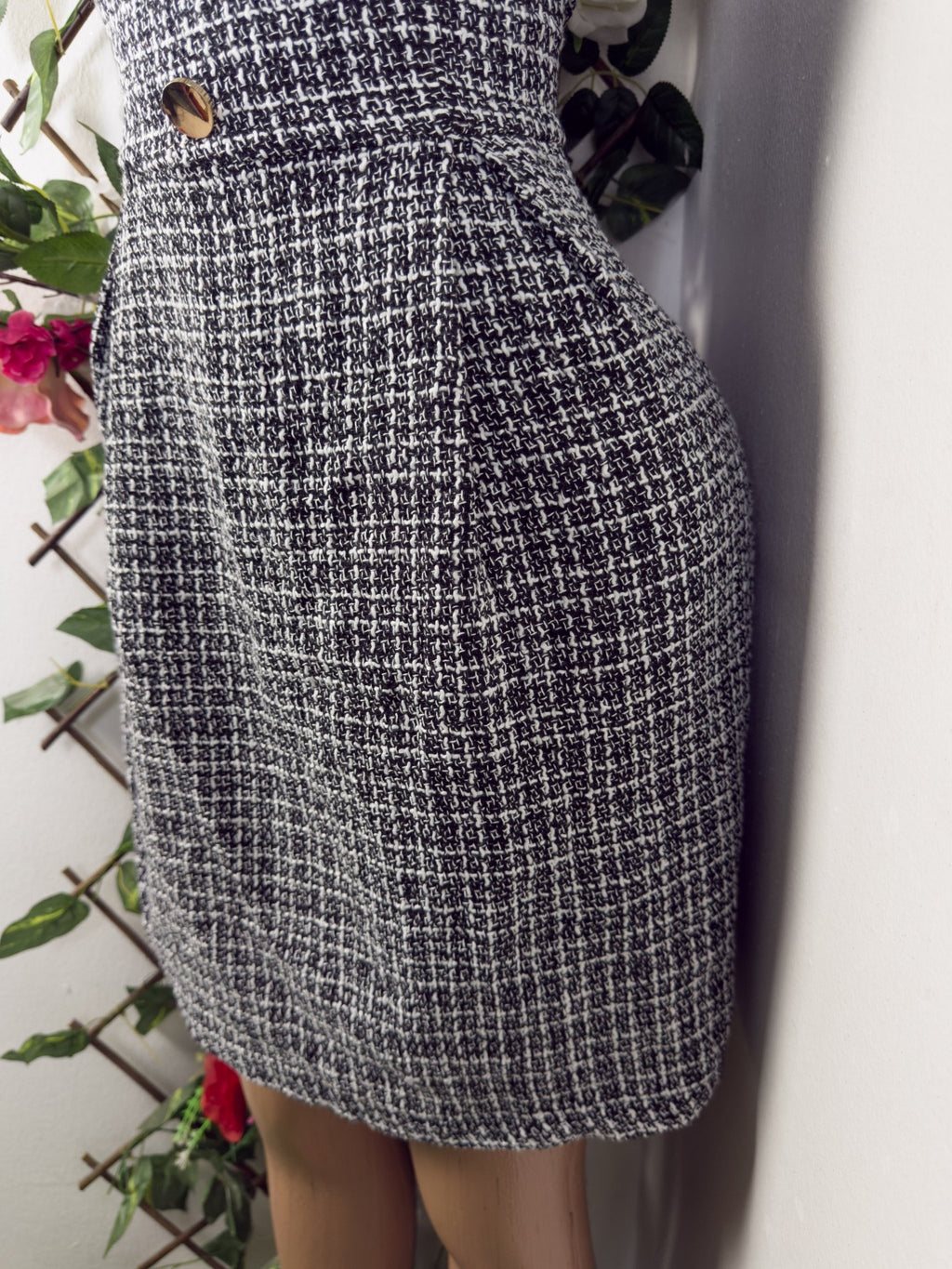 Robe droité sans manches décollectée - Perluna Store