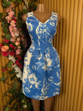Robe droite sans manches décolletée-M - Perluna Store