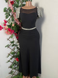 Robe élegante droite longues manches courtes - Perluna Store