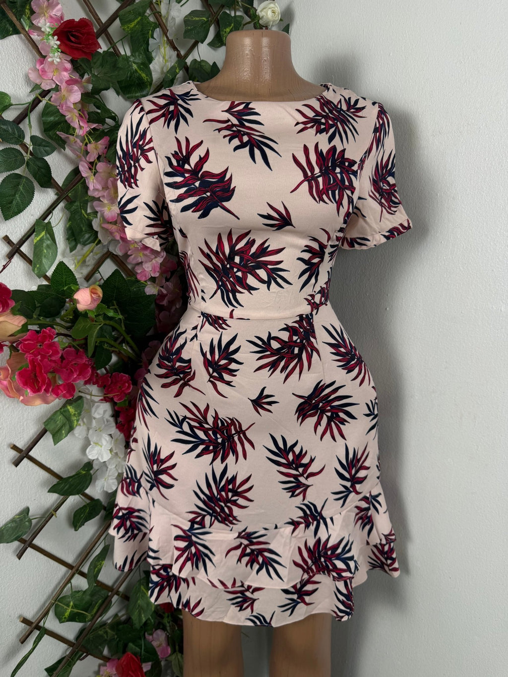 Robe élégante droite manches courtes - Perluna Store