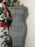Robe élégante droite sans manches bustier - Perluna Store
