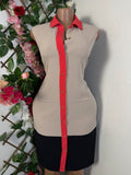 Robe élégante droite sans manches col chemise - Perluna Store