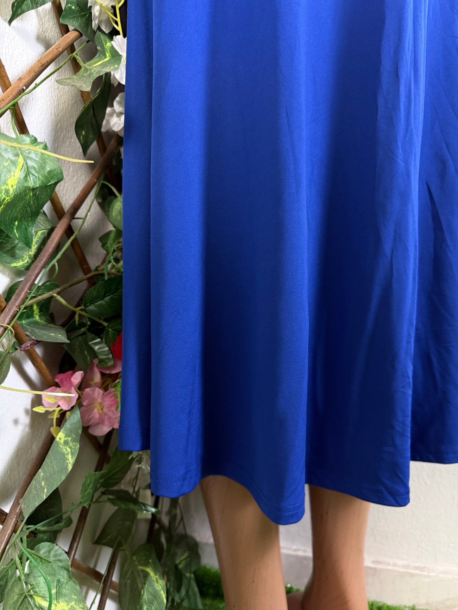 Robe élégante évasée longues manches longues - Perluna Store