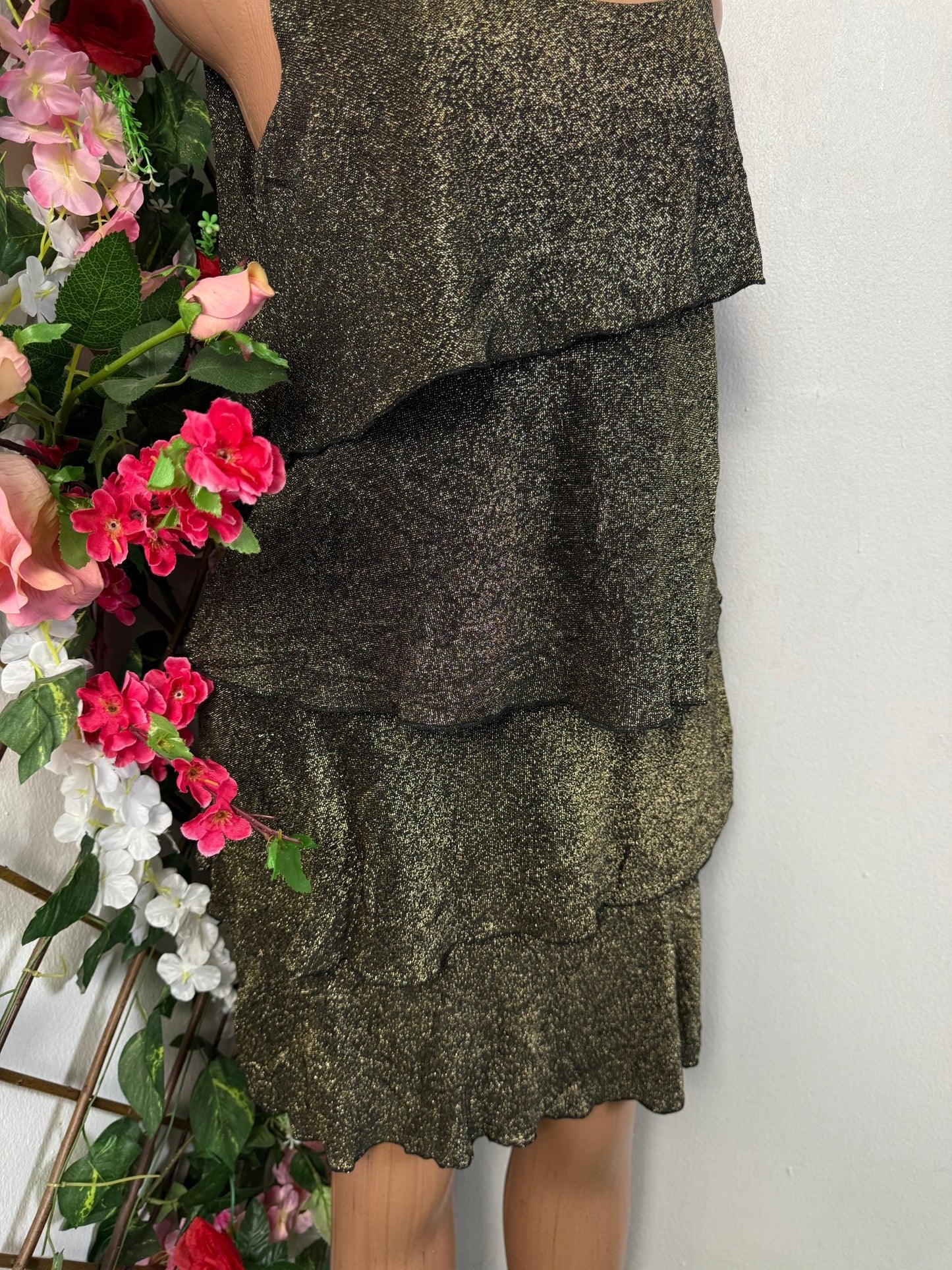 Robe en paillette volant  - Perluna Store - kinshasa