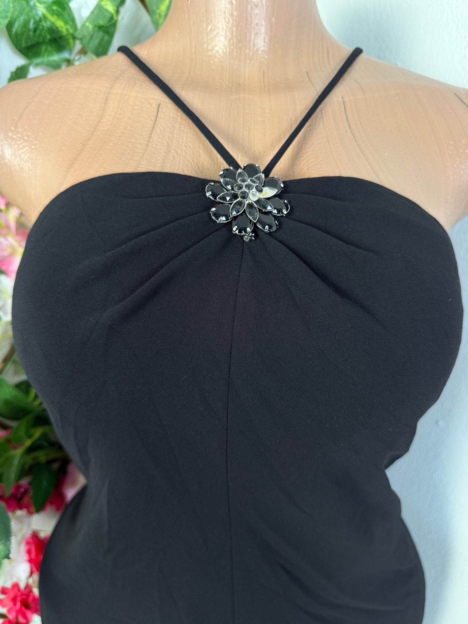 Robe évasée à fine bretelle - Perluna Store