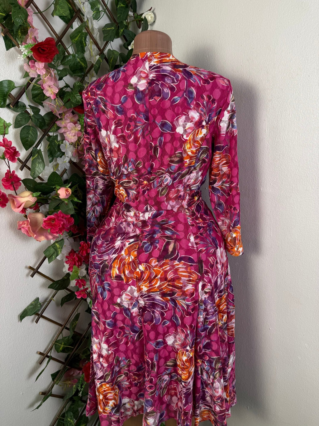 Robe évasée en maille fine manche - Perluna Store - kinshasa