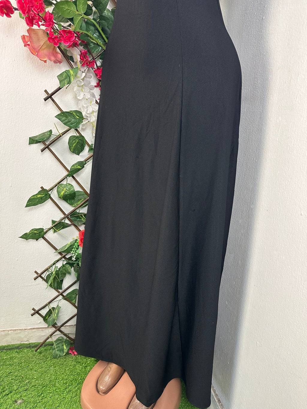 Robe évasée longue manches courtes - Perluna Store - kinshasa