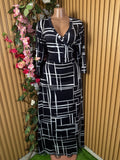 Robe évasée longue manches longues - Perluna Store