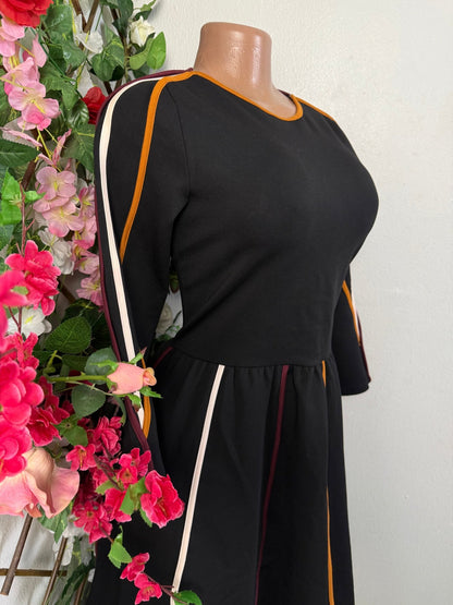 Robe évasée manche longue - Perluna Store - kinshasa