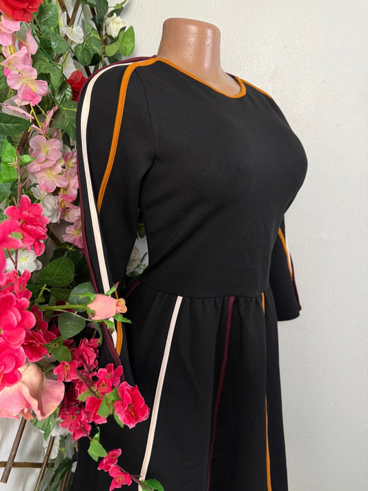 Robe évasée manche longue - Perluna Store - kinshasa