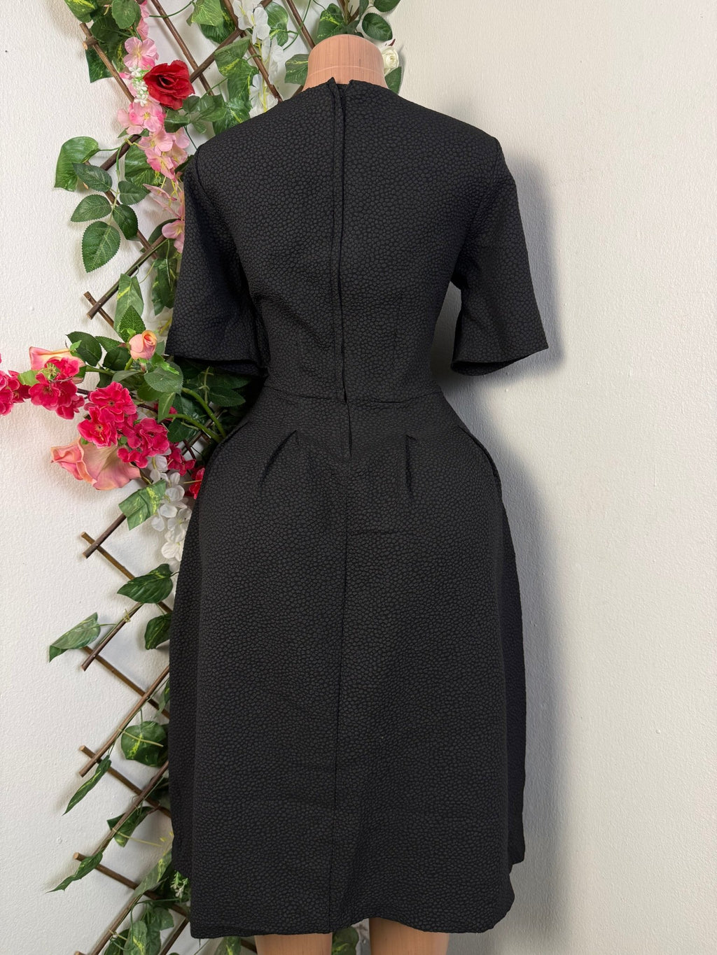 Robe évasée manches courtes - Perluna Store - kinshasa