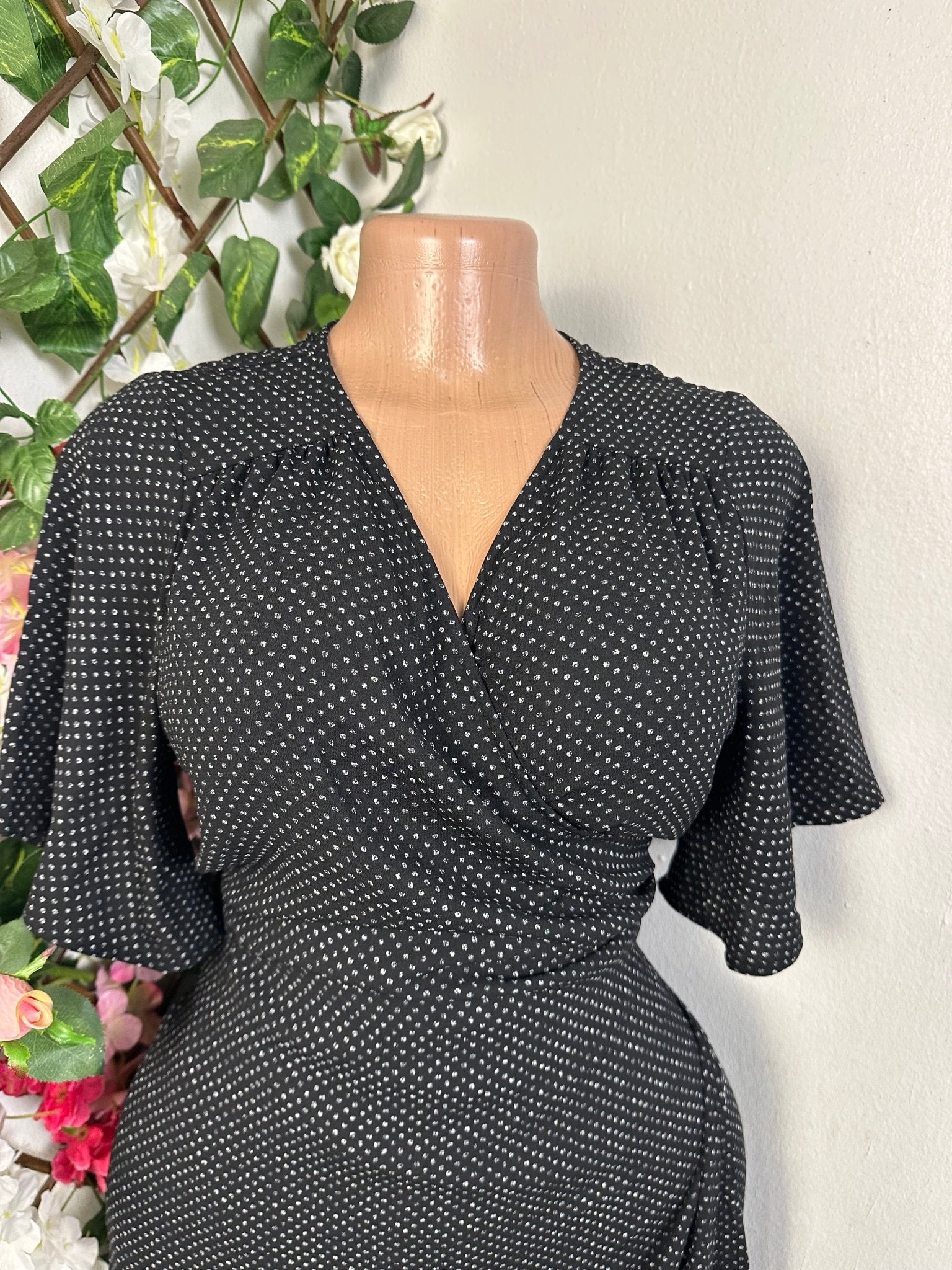 Robe évasée manches courtes - Perluna Store - kinshasa